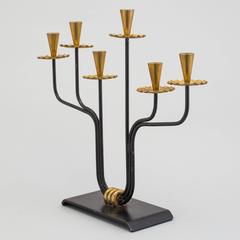 Candlestick, Design Possibly Gunnar Ander, Sweden, 1950s