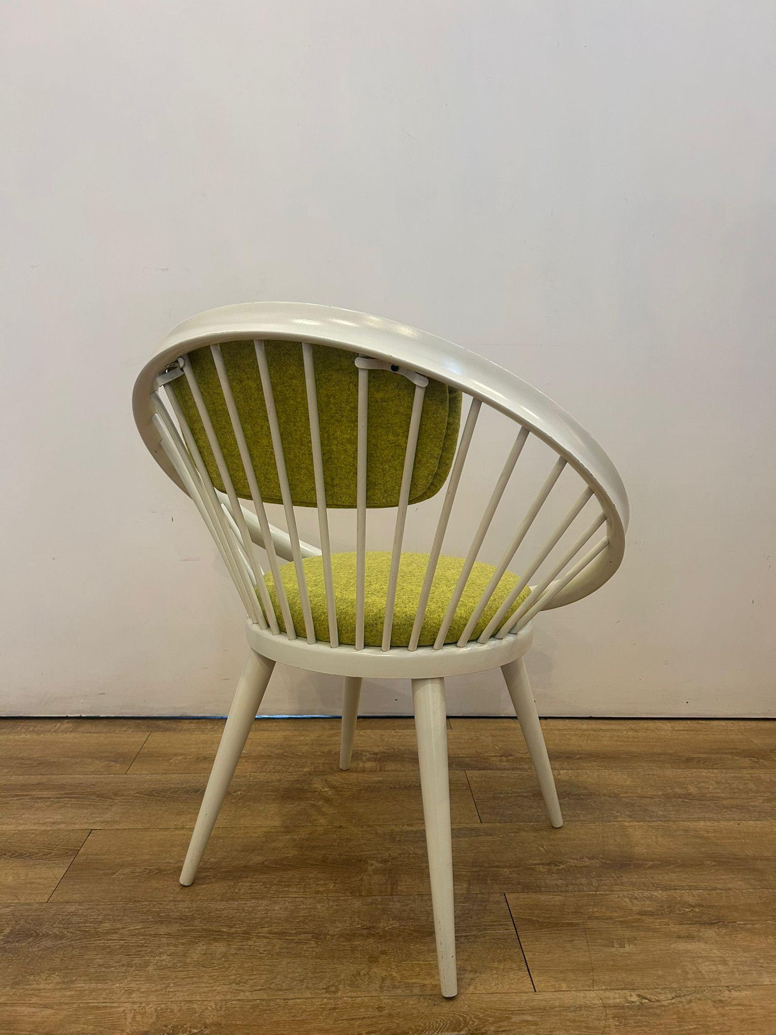 Kreisstuhl von Yngve Ekstrom, Schweden, 1960 im Zustand „Gut“ im Angebot in Torino, IT