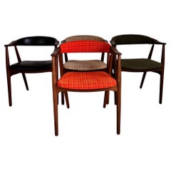 Set of four chairs, T.H Harlev for Farstrup Møbelfabrik, Denmark 1960s