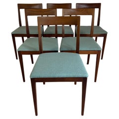 Set of six chairs, Denmark 1960s