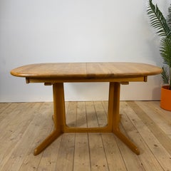 Extendable teak dining table, Denmark, 1960s