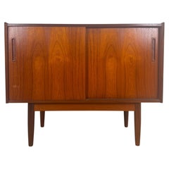 Compact Danish teak sideboard, 1960s Scandinavian Modern