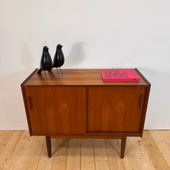 Compact Danish teak sideboard, 1960s Scandinavian Modern