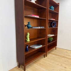 Scandinavian teak bookcase, Mid-Century design from the 1960s