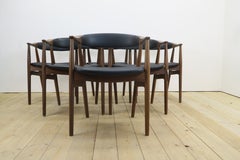 Sechser-Set Stühle, Modell 213, von Thomas Harlev für Farstrup, Dänemark 1960