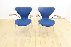 Paire de chaises d’Arne Jacobsen, Danemark, années 70