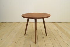 Round coffee table made of Danish rosewood, 1960s