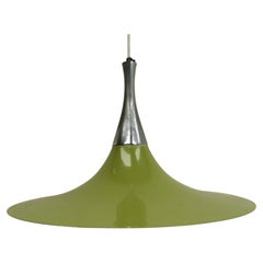 "Semi" Pendant Lamp by Bonderup & Thorup for Fog & Mørup, Denmark, 1968