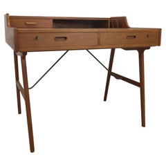 Scrittoio in teak Model 56 di Arne Wahl Iversen per Vinde Møbelfabrik, Danimarca