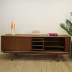 Sideboard Modell 156 von Bernhard Pedersen & Søn, Teakholz, Dänemark 1960