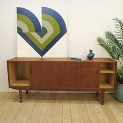 Sideboard “Trio” di Nils Jonsson per Troeds, teak, Svezia 1960
