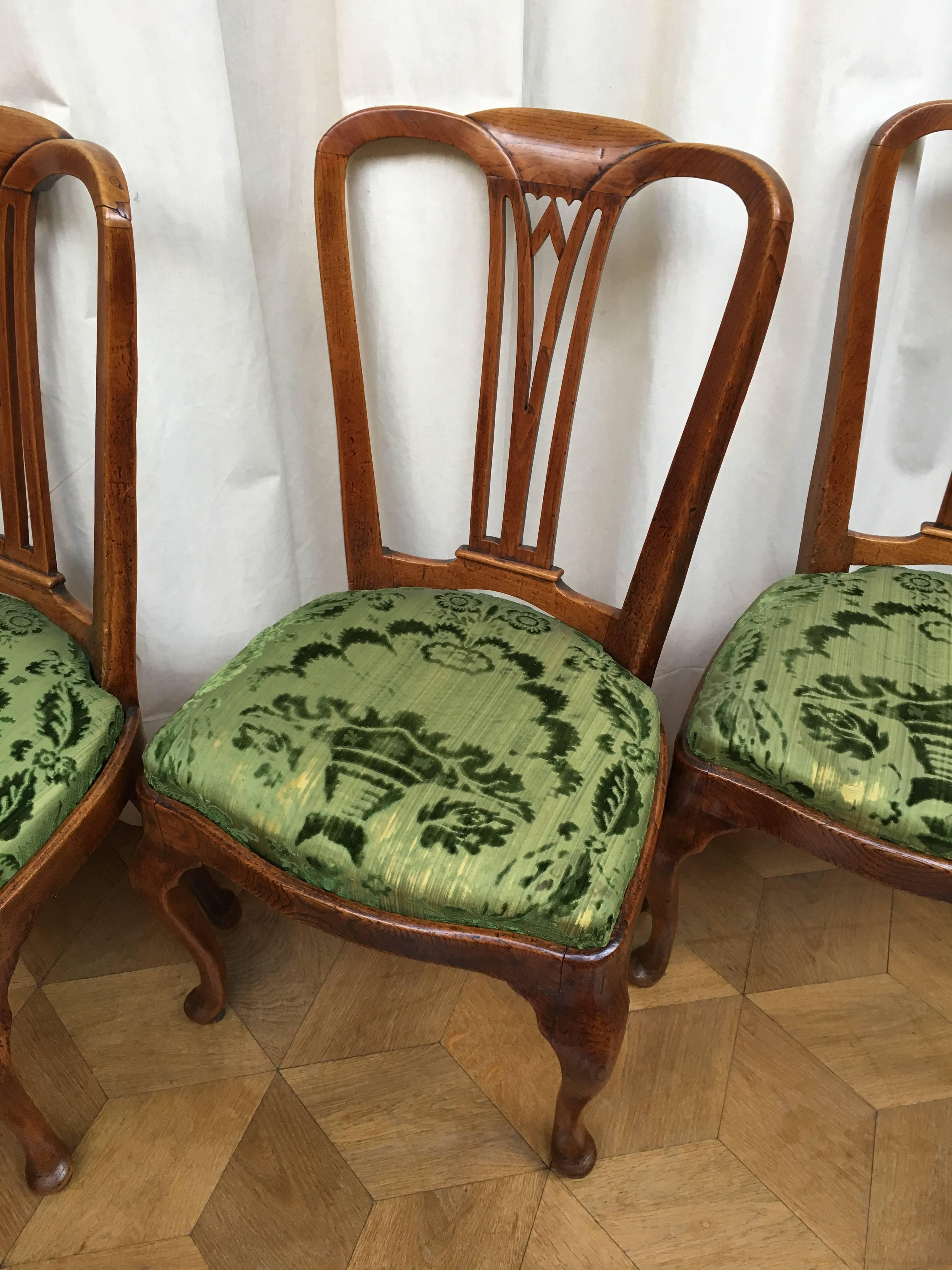 Set of Twelve Louis XV Dining Chairs For Sale 1