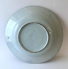 Large Delftware Charger, Probably Frankfurt Delftware