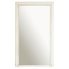 White Overmantel Mirror
