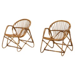 Pair of Cane Chairs