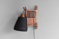 Extending Teak Wall Light