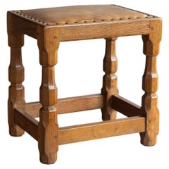Carved Oak Stool