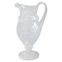 Jarra de cristal tallado