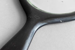 Small Ebonised Hand Mirror