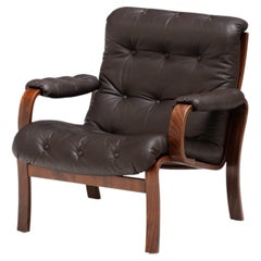 Mid-Century Leather armchair
