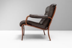 Mid-Century Leather armchair