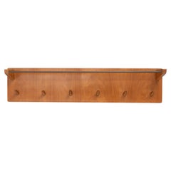 Mid-Century Wall Mounted Luggage Rack