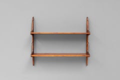 Mid-Century Wall Mounted Shelves
