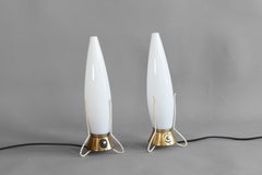 Pair of Rocket Lamps