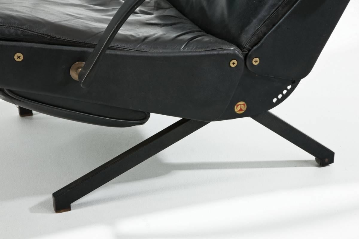 Mid-Century Modern Fauteuil de salon modèle « P40 » d'Osvaldo Borsani en vente
