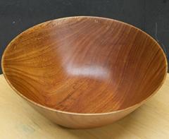 Rare Arthur Espenet Carpenter Turned Teak Bowl American Studio Craft