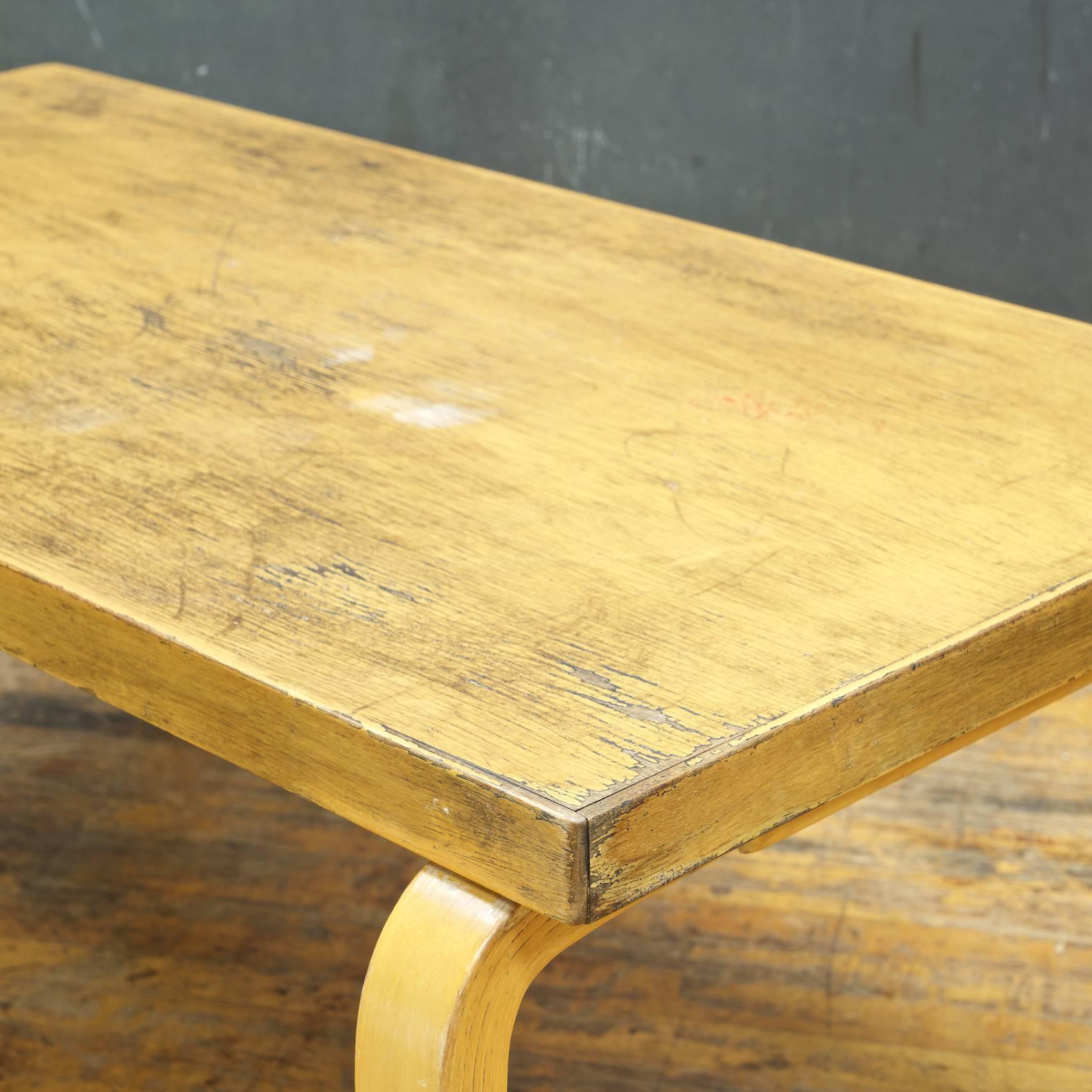 Swedish Early Aalto Alvar designed Model #81 Table by Finsven Sweden