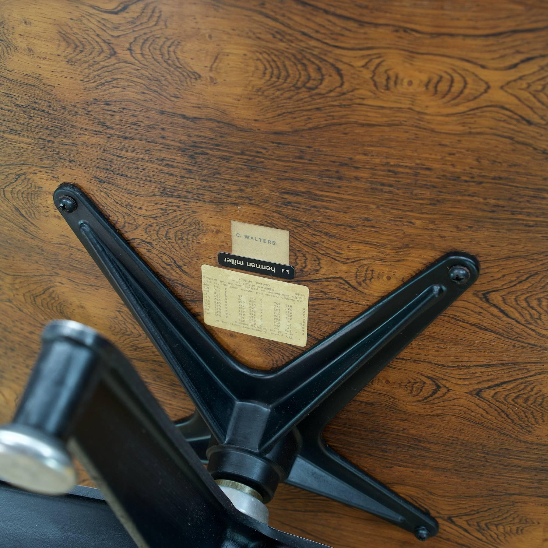 American Eames 670/671 Brazilian Rosewood Lounge Chair and Ottoman