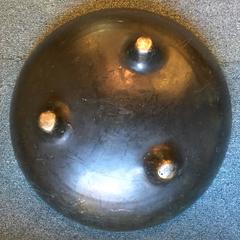 Monumental Asian Footed Bronze Watering Bowl Ikebana Centerpiece