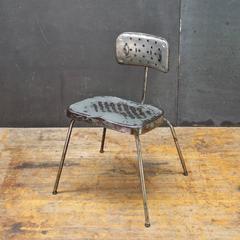 Vintage Industrial Workshop Chair Assemblage Mid-Century Art Deco Parts