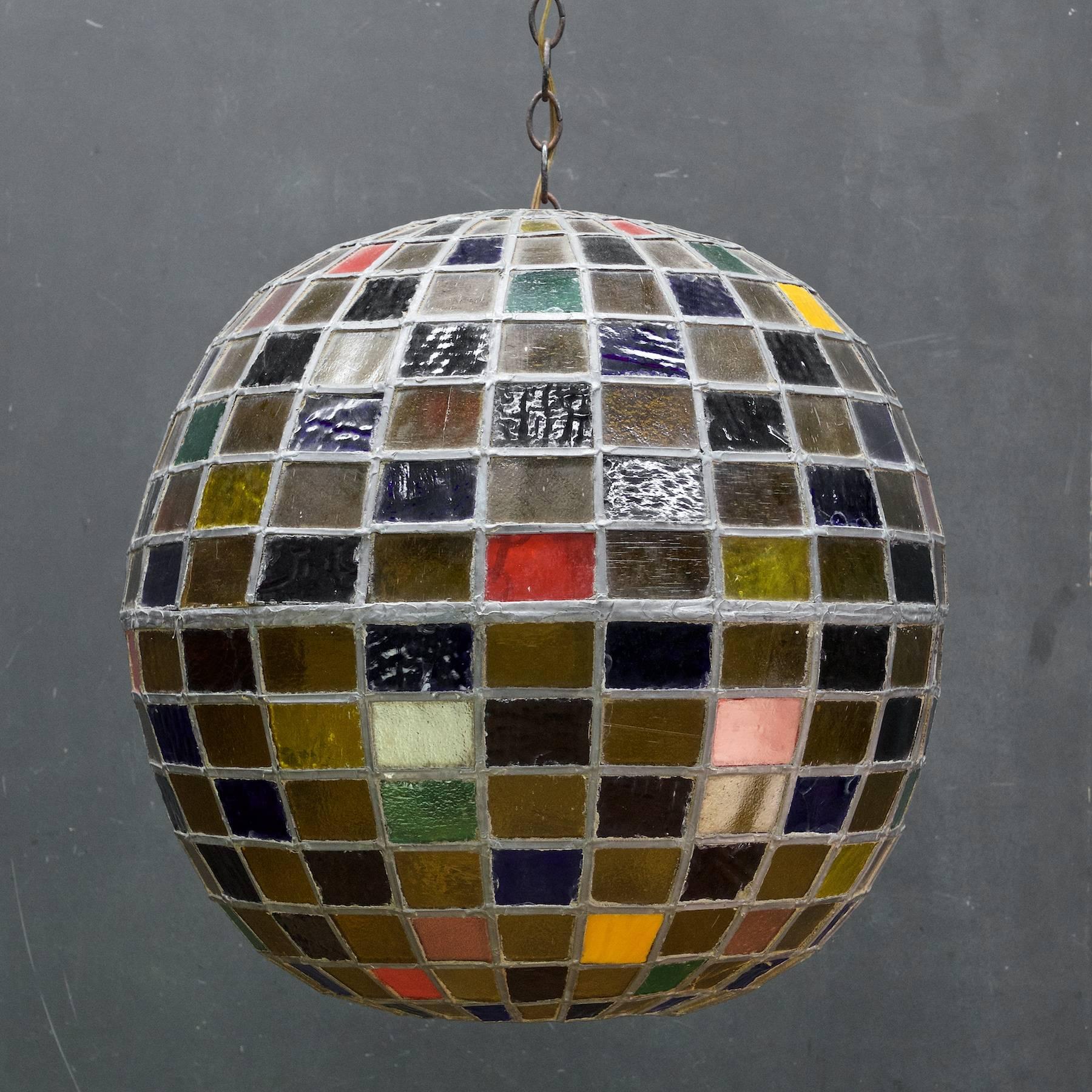 stained glass sphere