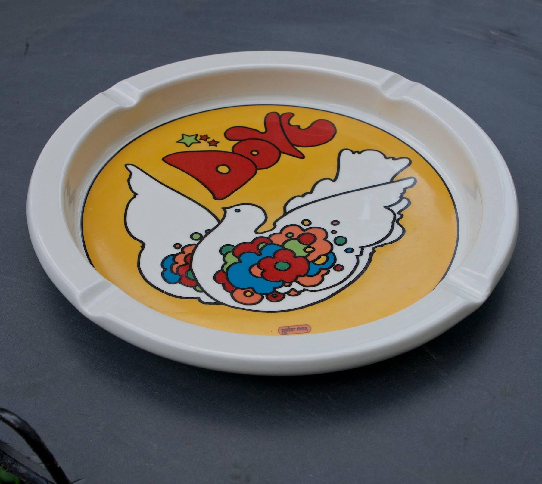 peter max ashtray