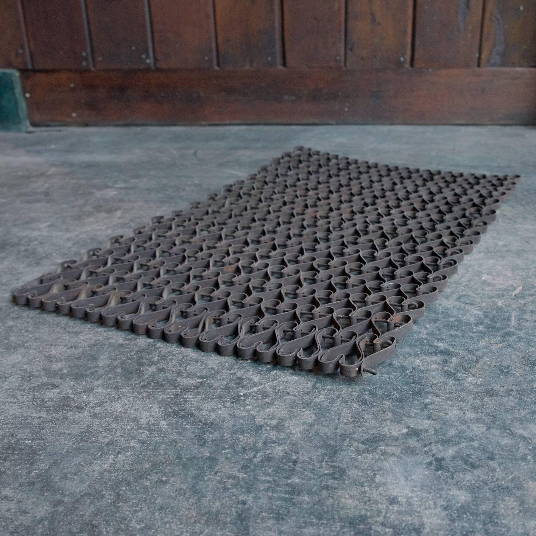 metal door mat