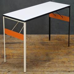 1960s George Nelson Steelframe Work Console Table Desk Pop-Art Craft Studio