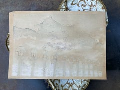 1949 Tokuriki Tomikichiro, japanischer Holzschnitt: Uchida Yamata Shigisa-Schrein