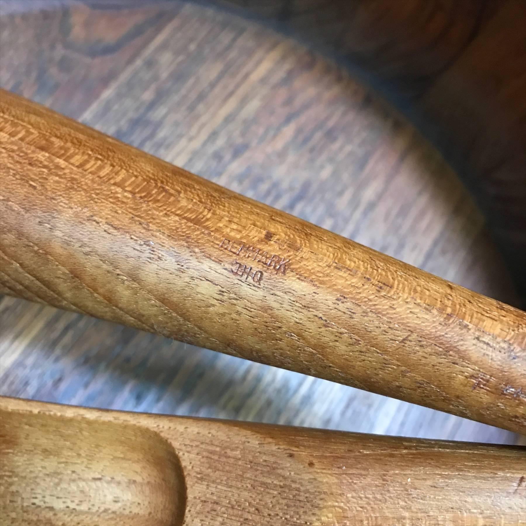 Mid-20th Century Important Nissen Quistgaard Teak Staved Barrel Salad Bowl and Servers