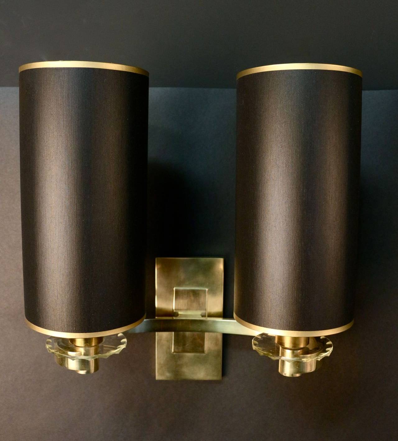 Pair of 1940s Sconces by Ateliers Petitot 1