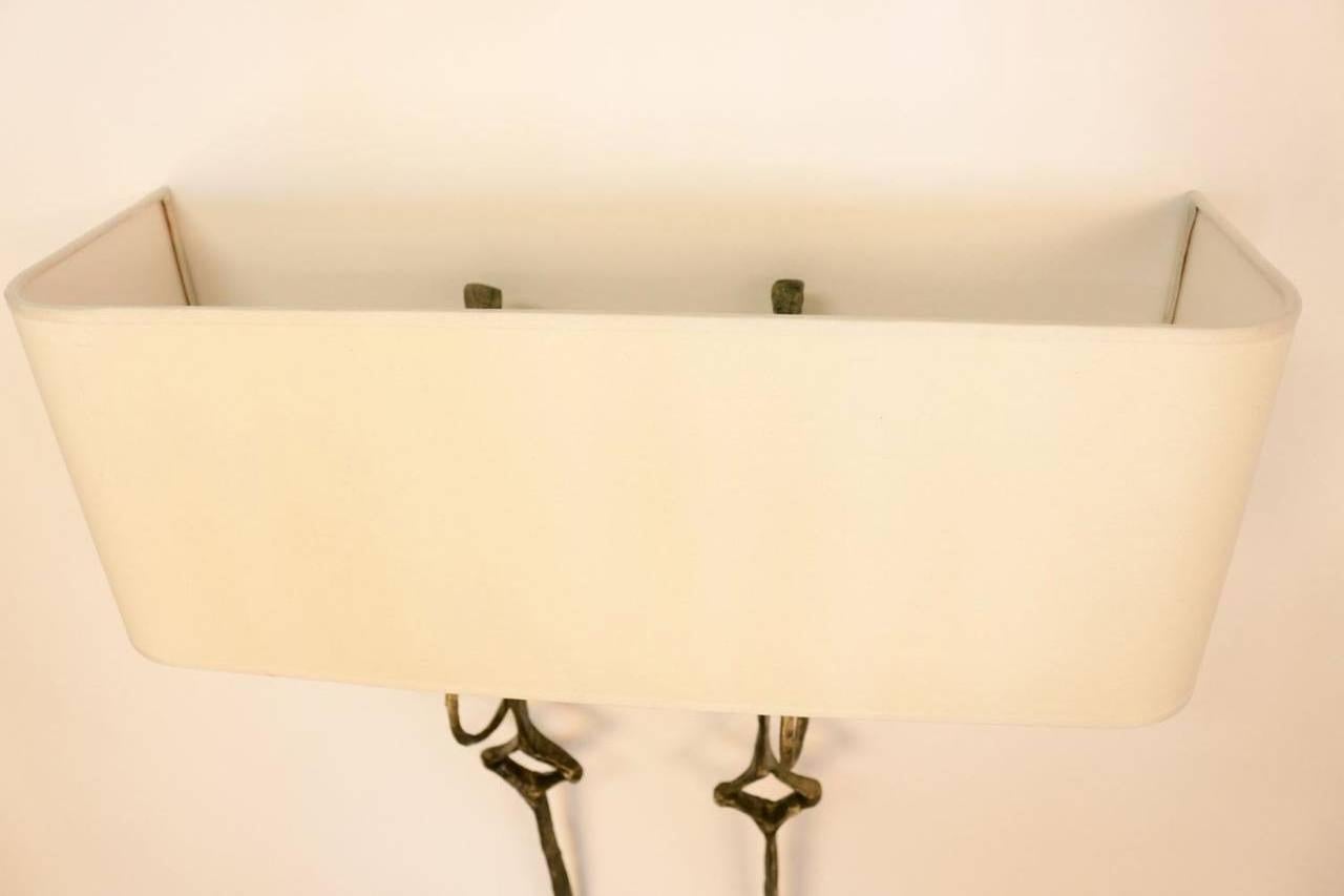 Mid-20th Century Large 1960s Pair of 'Ephemeral' Model Sconces by Felix Agostini