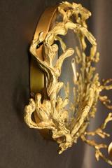Rare 1970s 'Coral' Sconce Signed by Chrystiane Charles
