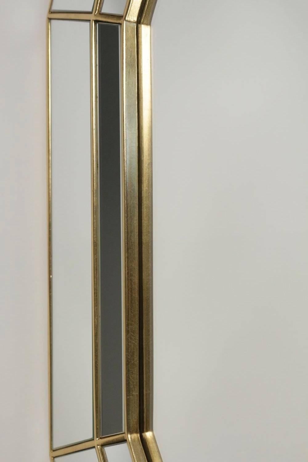 1960s Cut Edges Mirror by Maison FlorArt In Good Condition In Saint-Ouen, FR