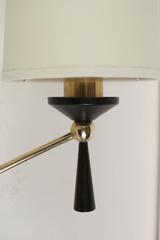 Large Pair of Sconce with Ring by Maison Arlus, 1950