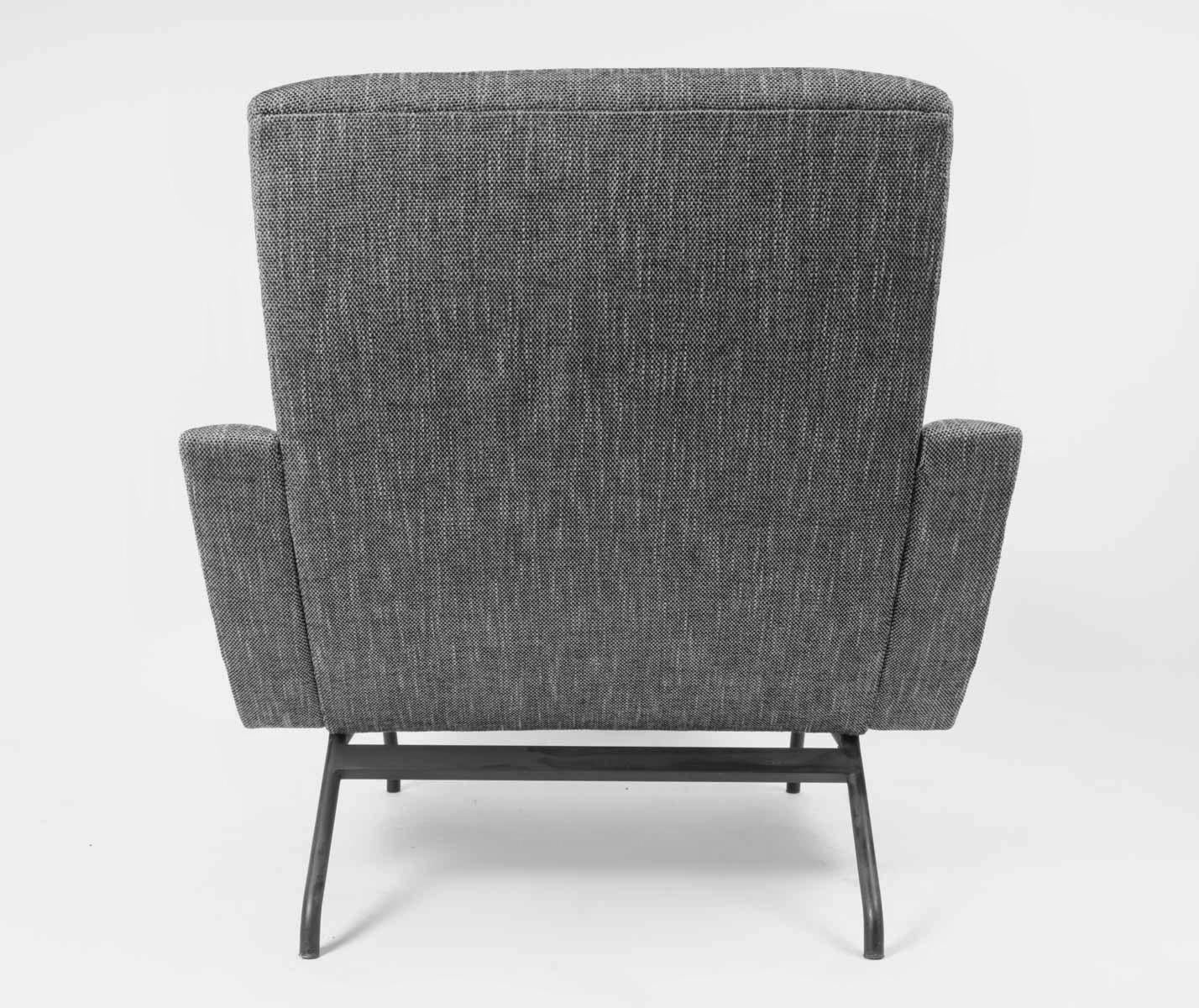 Paire de fauteuils Gilbert Steiner, édition Steiner, France, 1960 Bon état - En vente à Saint-Ouen, FR