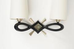 1940 Pair of Wall Lights by Marcel Guillemard