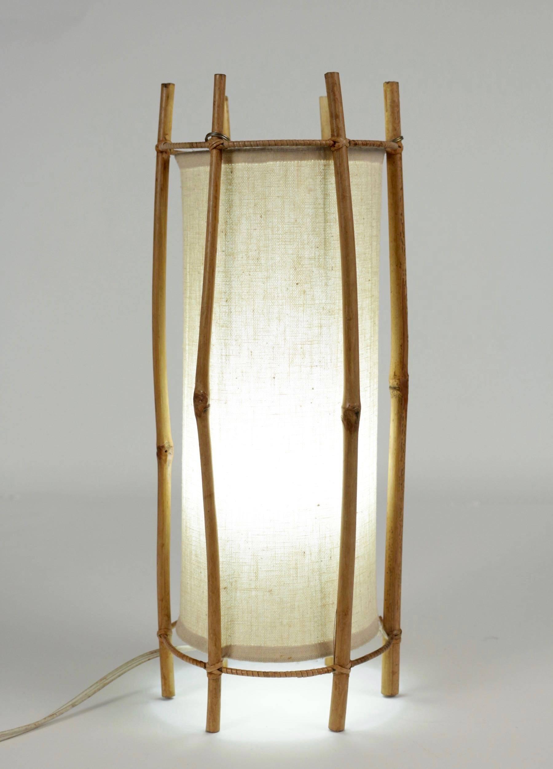 1950 Pair of Table Lamps Louis Sognot In Good Condition In Saint-Ouen, FR