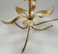 Pair of 1960s Floral Table Lamps by Maison Flor Art