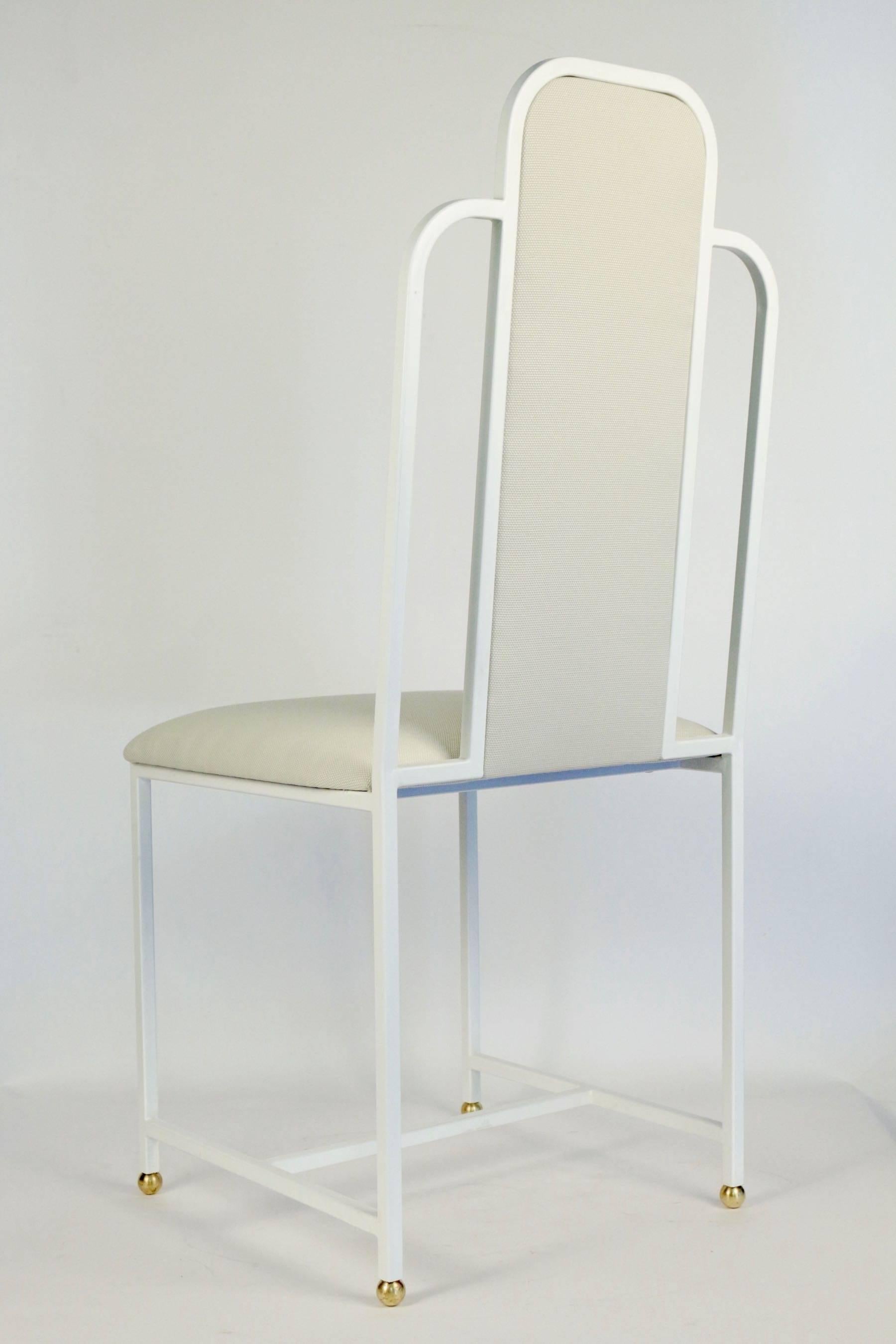 Late 20th Century Set of Six 1970s Chairs by Maison Roche For Sale